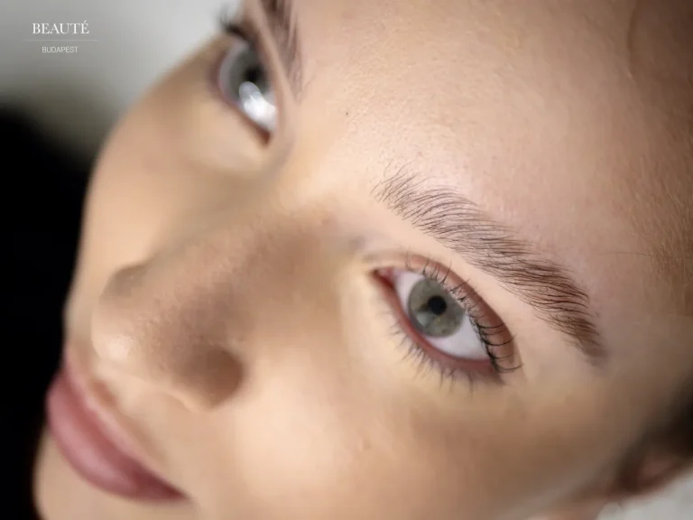 szemöldök laminálás